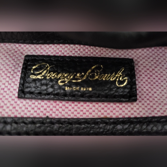 Dooney & Bourke Black Logo Lock Shoulder Bag - Picture 2 of 16